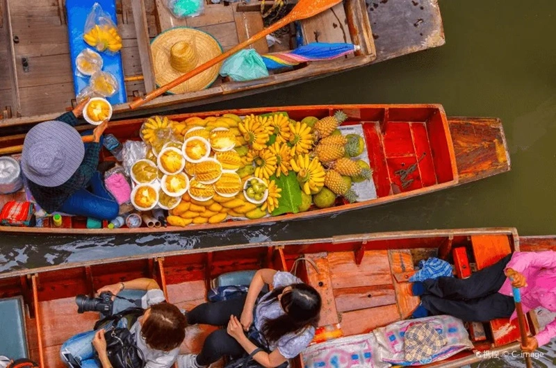 Thailand Trip - 10- DAMNOEN SADUAK FLOATING MARKET- Habibi World Travel and Tour - 0