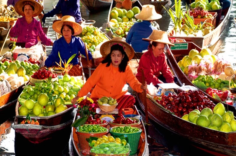 Thailand Trip - 11- DAMNOEN SADUAK FLOATING MARKET - Habibi World Travel and Tour - 01