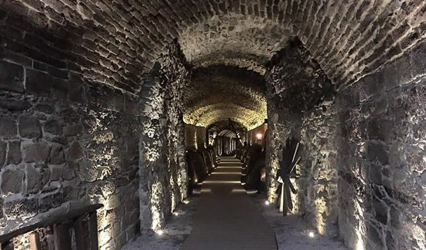  The secret place in Puebla, the tunnels